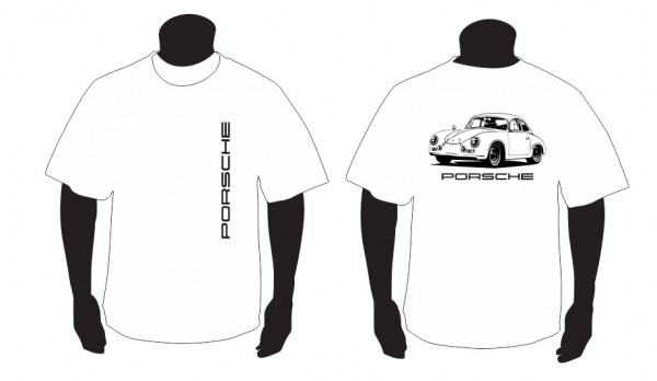 T-shirt para Porsche 356