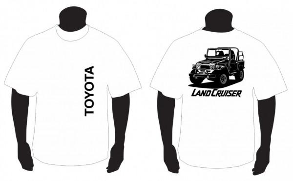 T-shirt para Toyota Land Cruiser FJ40