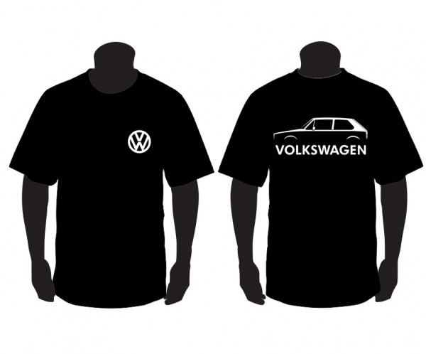 T-shirt para Volkswagen Golf Mk1 3 portas