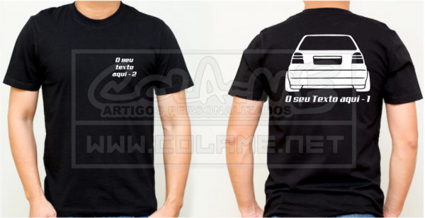 T-shirt - VW Golf Mk3 - Traseira