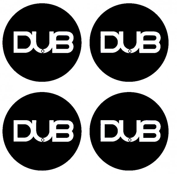 4 Autocolantes Para Centros de Jantes com DUB