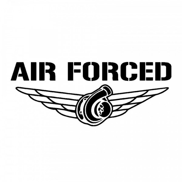 Autocolante - Air Forced
