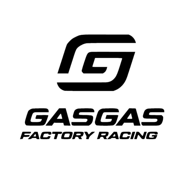 Autocolante com caveira GasGas Factory Racing