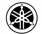 Autocolante com Logo Yamaha