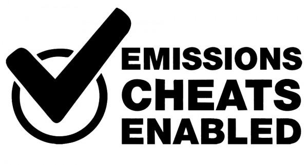 Autocolante - Emissions Cheats Enabled