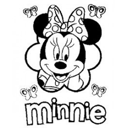 Autocolante - Minnie 2