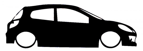 Autocolante para Renault Clio 3 3P