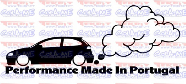 Autocolante - Performance made in Portugal