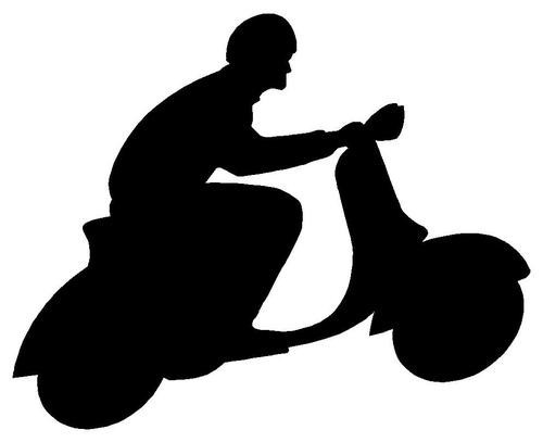 Autocolante - Scooter