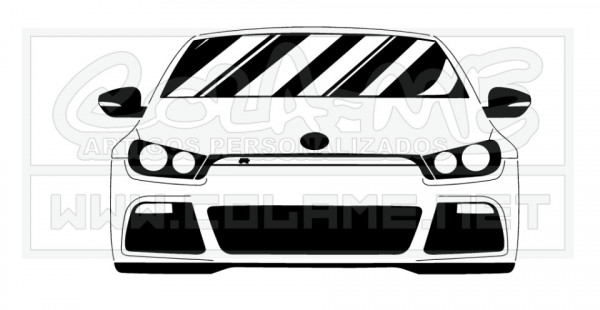 Autocolante - VW Scirocco