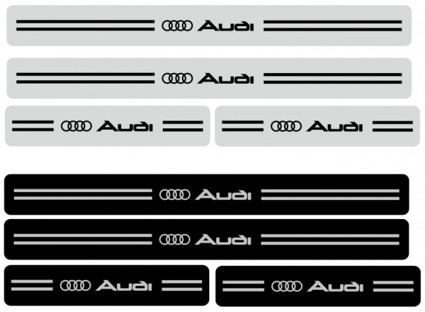 Autocolantes para Soleiras estilo Audi