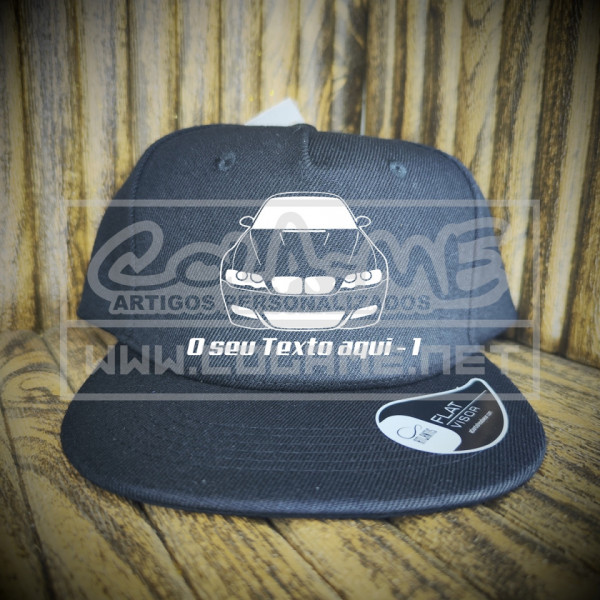 Boné - Modelo pala recta / CAP - BM E46 Frente
