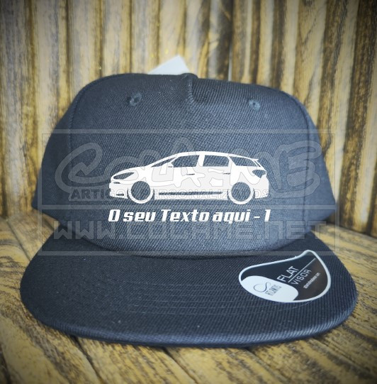 Boné - Modelo pala recta / CAP - Citroen Ds5 - Lateral