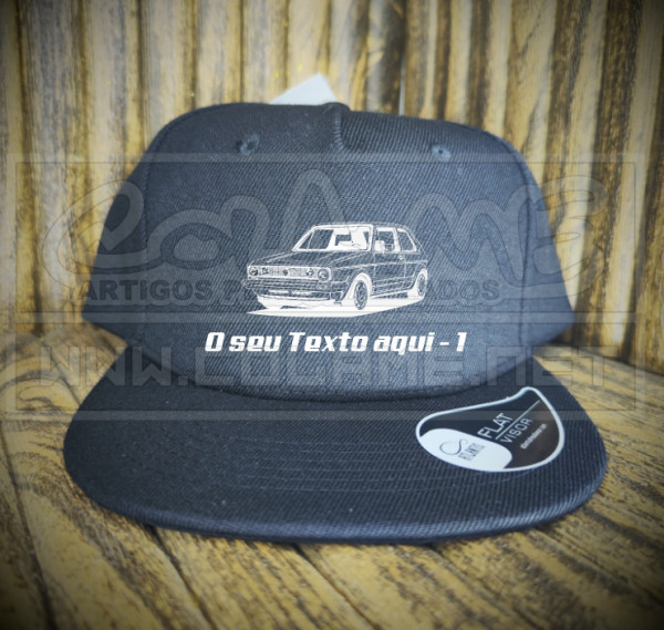 Boné - Modelo pala recta / CAP - VW Golf Mk1 - Lateral