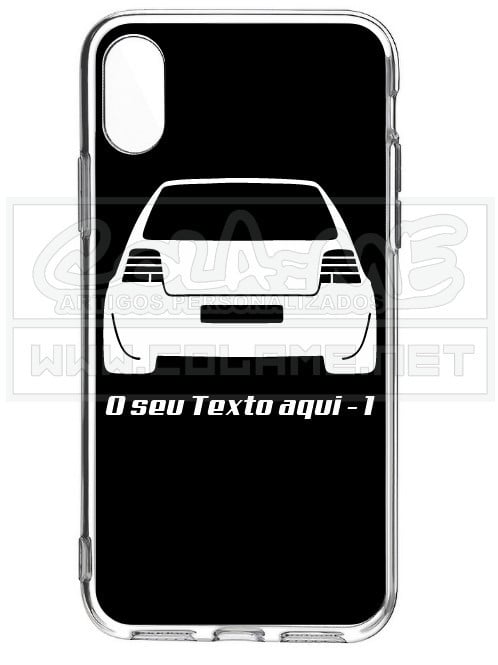 Capa de telemóvel - VW Golf Mk4 - Traseira