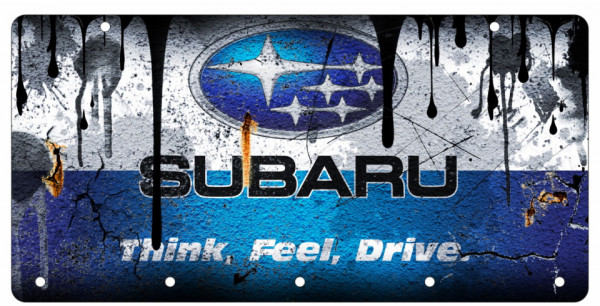 Chaveiro em Acrílico com Subaru
