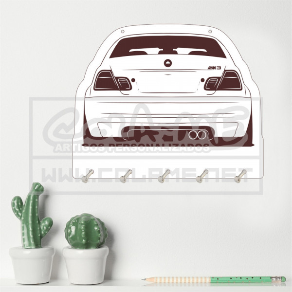 Chaveiro em MDF - BM E46