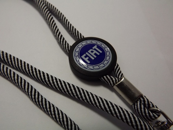 Fita Porta Chaves (lanyard) de Pescoço Ajustável para Fiat