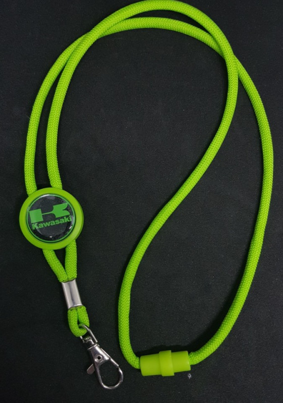 Fita Porta Chaves (lanyard) de Pescoço Ajustável para Kawasaki