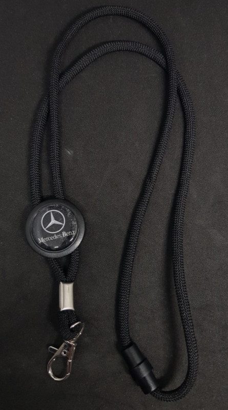 Fita Porta Chaves (lanyard) de Pescoço Ajustável para Mercedes Benz