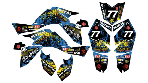Kit Autocolantes Para Moto - Suzuki LTZ 400 k9 07-16