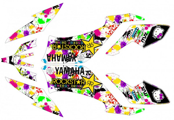 Kit Autocolantes Para Moto - Yamaha yfm 250 Raptor