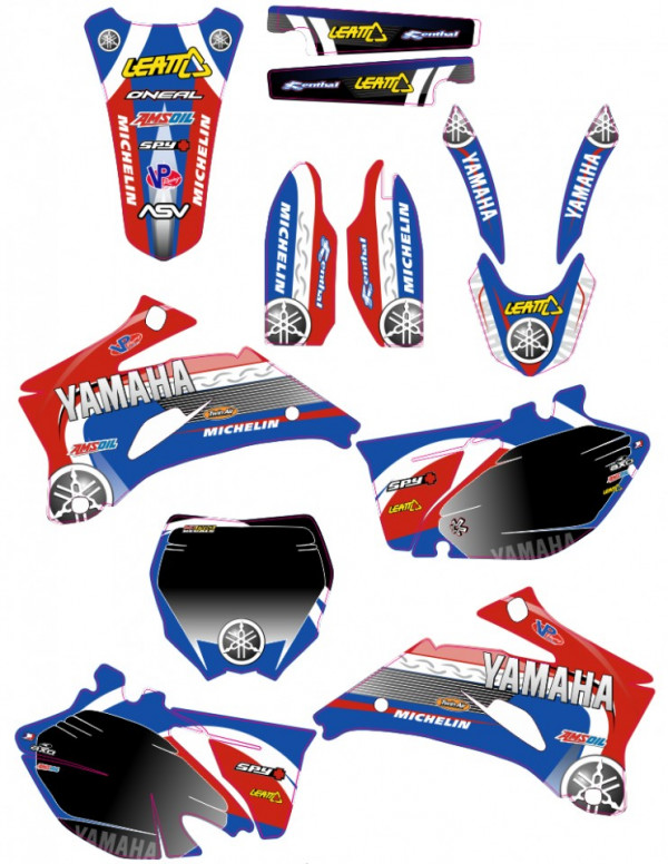 Kit Autocolantes Para Moto - Yamaha YZF 250 / 450 06-09