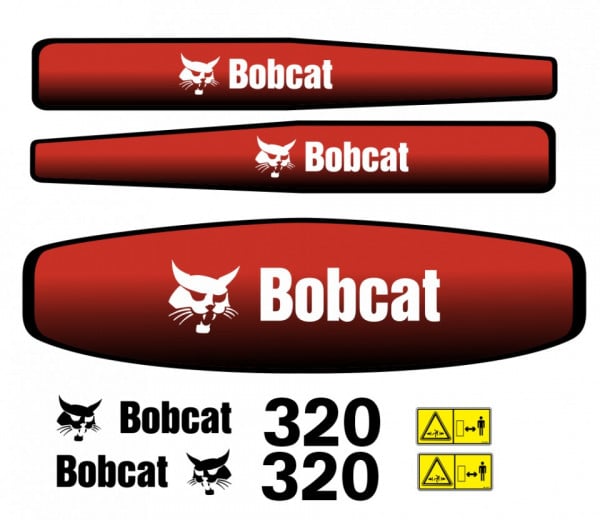 Kit de Autocolantes para BobCat 320