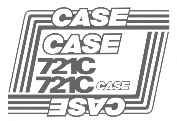 Kit de Autocolantes para CASE 521C