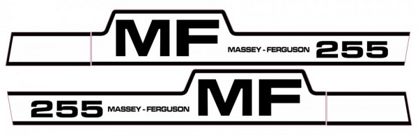 Kit de Autocolantes para Massey Ferguson 255