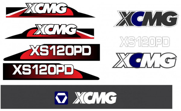 Kit de Autocolantes para XCMG XS120PD