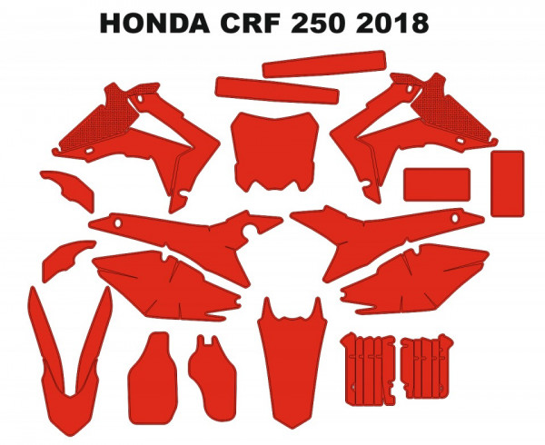 Molde - HONDA CRF 250L 2018