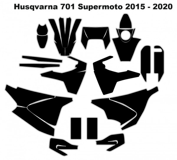 Molde - Husqvarna 701 Supermoto 2015 - 2020