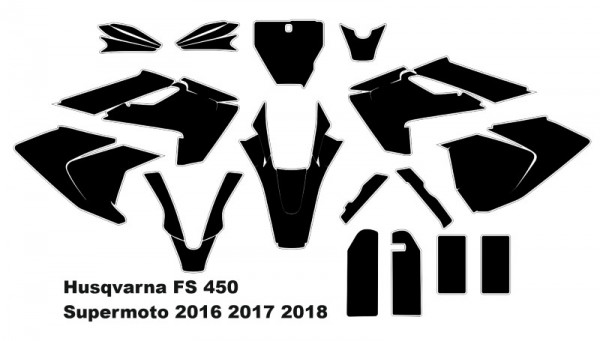 Molde - Husqvarna FS 450 Supermoto 2016 2017 2018