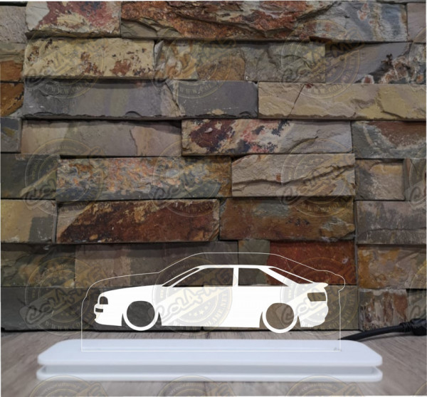 Moldura / Candeeiro com luz de presença - Audi 80 Coupe