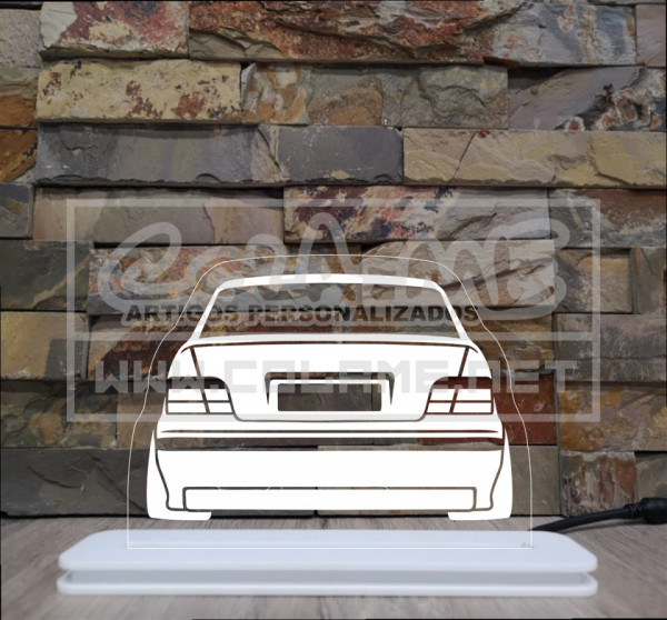 Moldura / Candeeiro com luz de presença - BM E36
