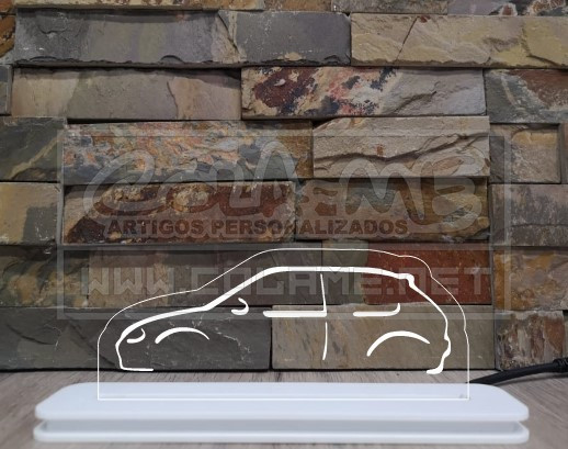 Moldura / Candeeiro com luz de presença - Citroen Saxo - Lateral