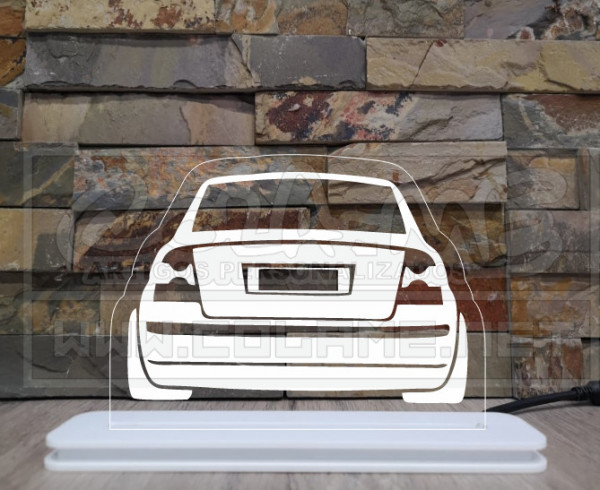 Moldura / Candeeiro com luz de presença - VW Passat 3Bg
