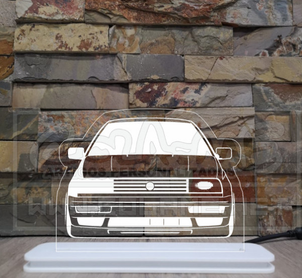 Moldura / Candeeiro com luz de presença - VW Vento