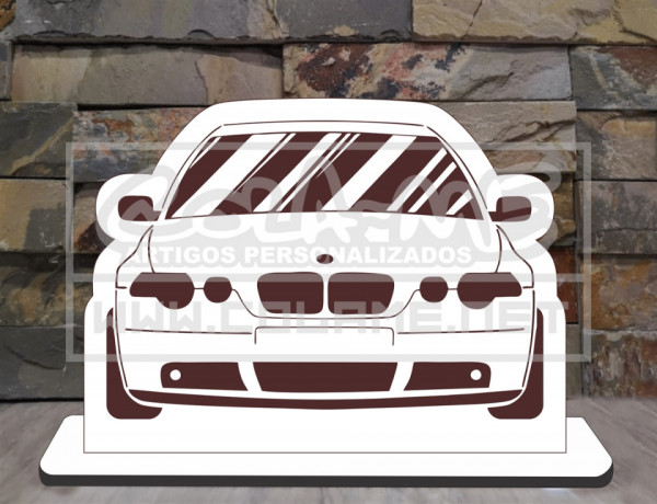 Moldura em MDF - BM E46 Compact (Frente)