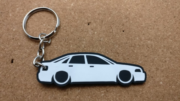 Porta Chaves com silhueta de  Audi A4 B5