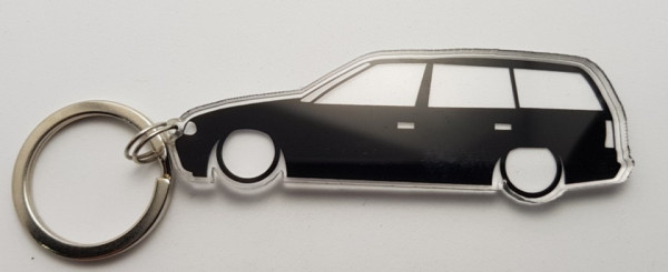 Porta Chaves de Acrílico com silhueta de Opel Astra F Caravan