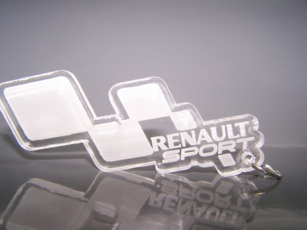 Porta Chaves de Acrílico para Renault Sport