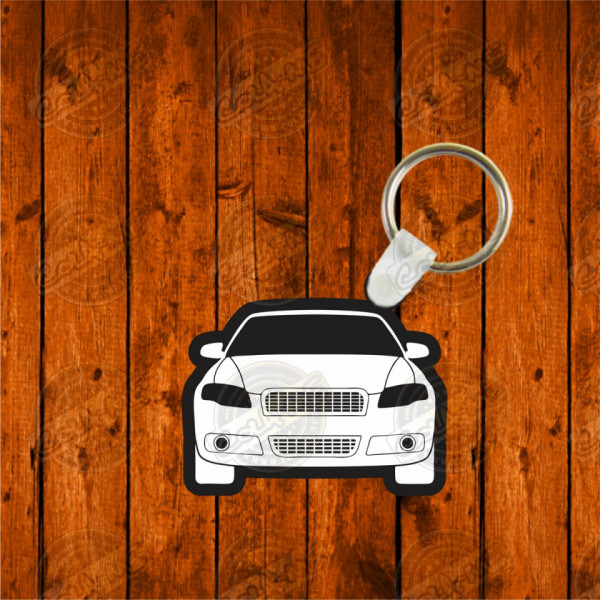 Porta chaves em acrílico preto - Audi A4 B7 Sedan