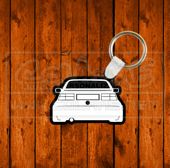 Porta chaves em acrílico preto - VW Corrado