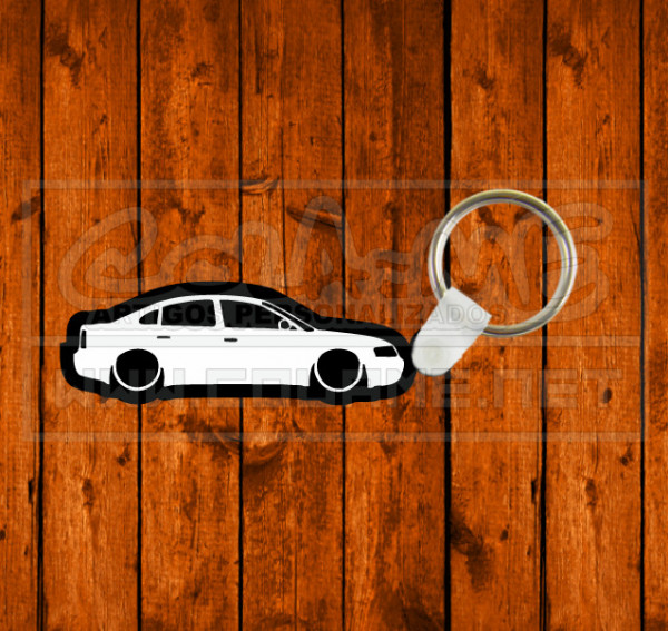 Porta chaves em acrílico preto - VW Passat 3B