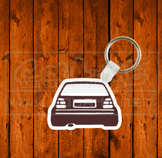 Porta chaves em MDF - VW Golf Mk3