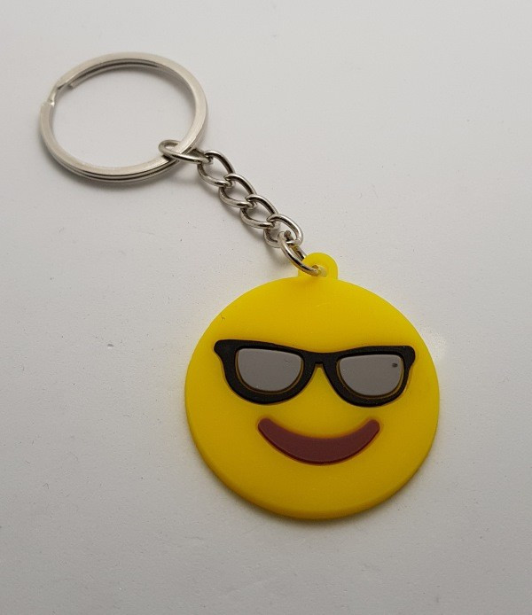 Porta Chaves - Emoji de óculos