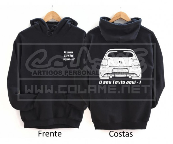 Sweatshirt com Capuz - Citroen Ds3