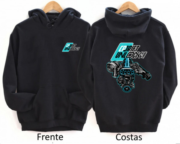 Sweatshirt com Capuz - CPDrift Unlock Energy (Campeonato Portugal Drift 2023)
